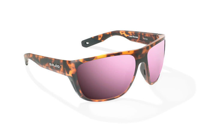 Brown Tortoise Matte / Rose MIrror / Glass Lenses