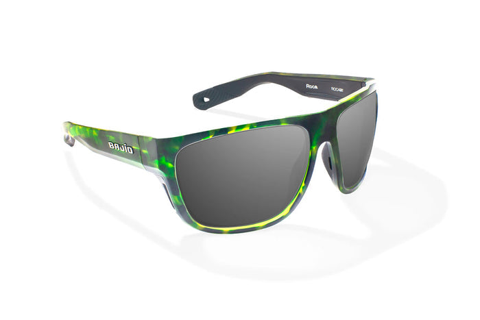 Green Tortoise Matte / Grey / Glass Lenses