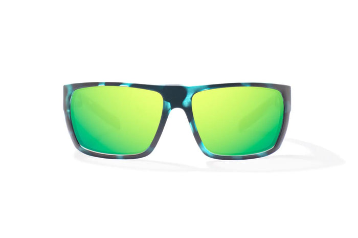 Blue Water Matte / Green Mirror / Glass Lenses