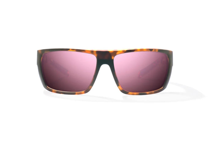 Brown Tortoise Matte / Rose MIrror / Glass Lenses