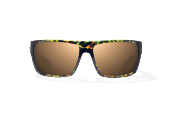 Green Rock Gloss / Copper / Glass Lenses