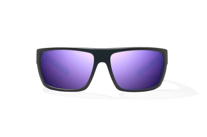 Black Matte / Violet Mirror / Glass Lenses