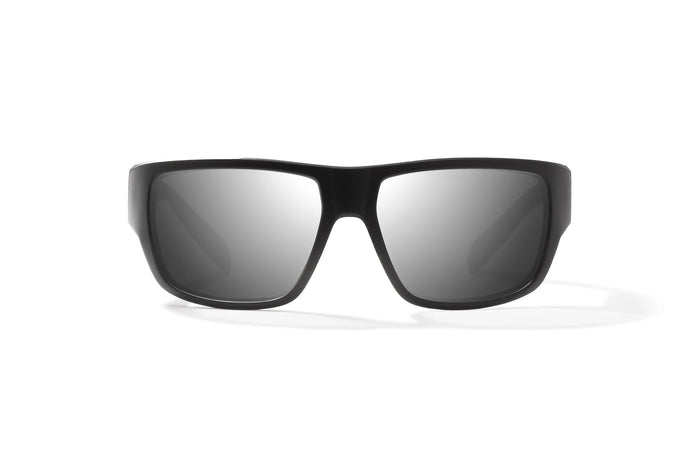Black Matte / Silver Mirror / Glass Lenses
