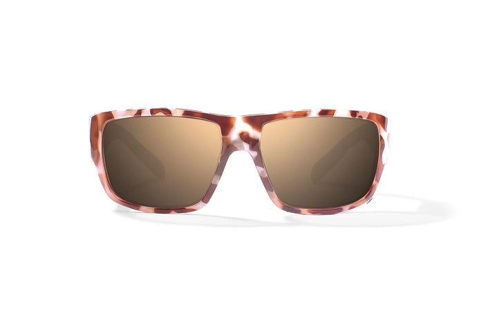 Lavender Tortoise Gloss / Copper / Glass Lenses