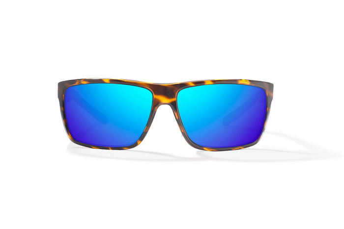 Brown Tortoise Gloss / Blue Mirror / Glass Lenses