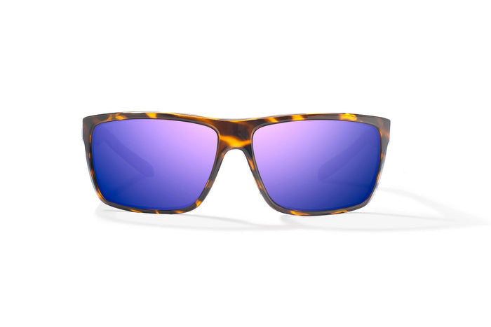 Brown Tortoise Gloss / Violet Mirror / Glass Lenses