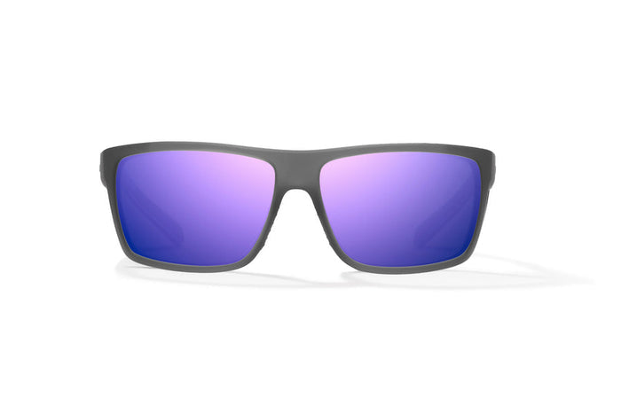 Dark Gray Glass Matte / Violet Mirror / Glass