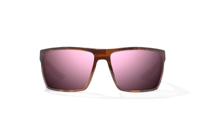 Vintage Tortoise Gloss / Rose MIrror / Glass Lenses