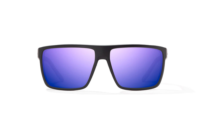Black Matte / Violet Mirror / Glass Lenses