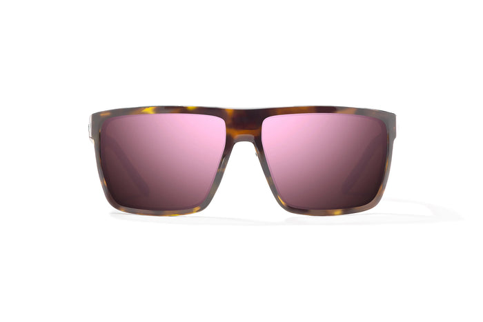 Brown Tortoise Gloss / Rose MIrror / Glass Lenses