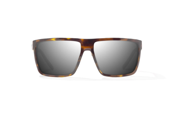 Brown Tortoise Gloss / Silver Mirror / Glass Lenses