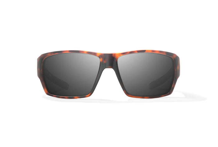 Brown Tortoise Matte / Grey / Glass Lenses