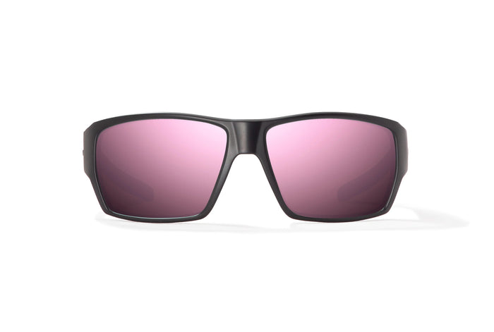 Black Matte / Rose MIrror / Glass Lenses
