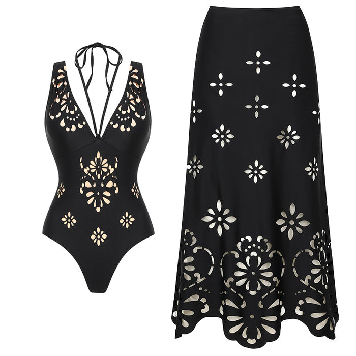 Bates Swimsuit Set - Black