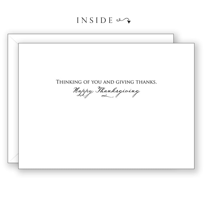 Beautiful Abundance (Psalm 100:4) - Thanksgiving Card