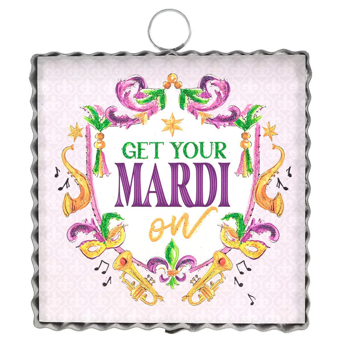 Beck’s Get Your Mardi On Mini Gallery Art