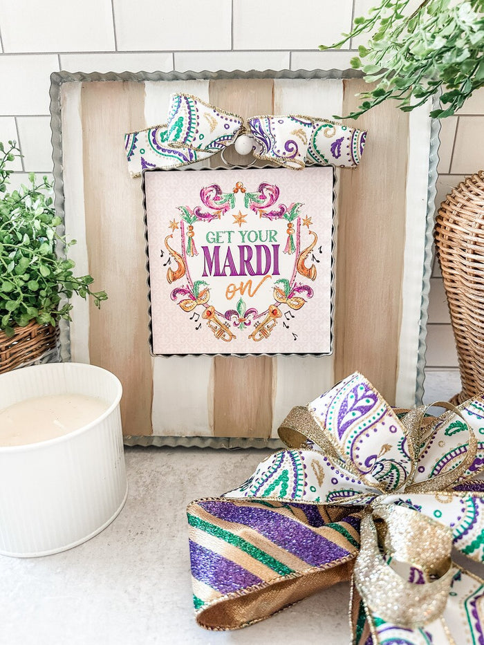 Beck’s Get Your Mardi On Mini Gallery Art