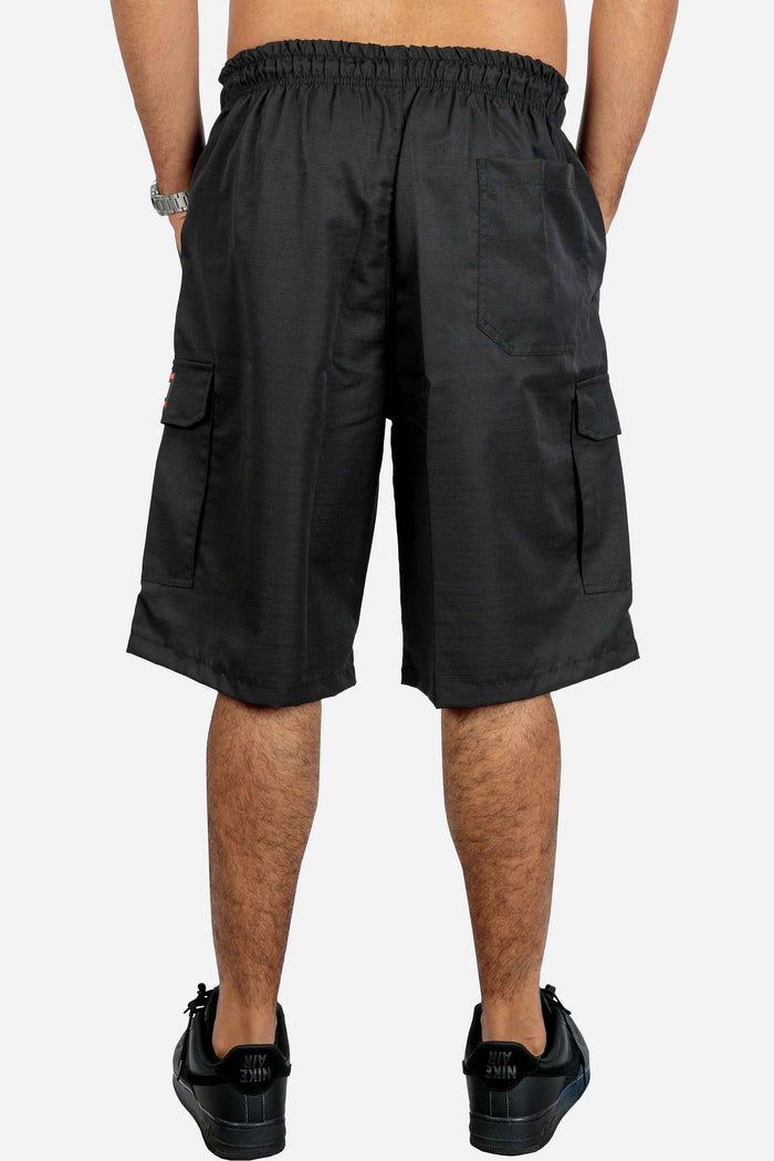 Bermuda Cargo Compton Ripstop Preta - COMPTON