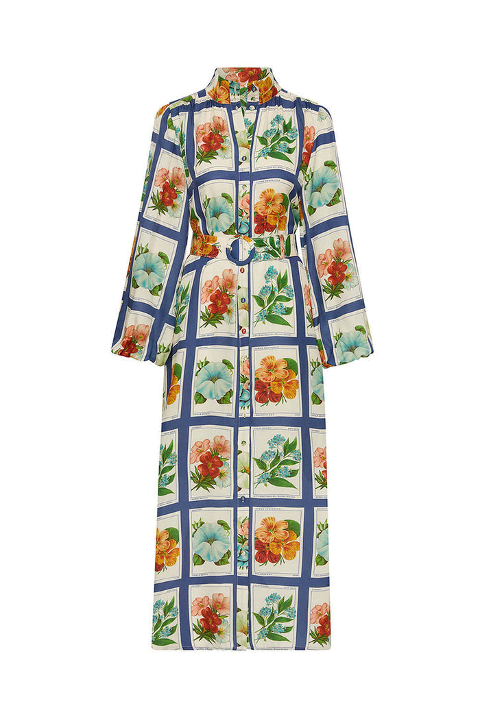 Beryl Maxi Dress - Blue