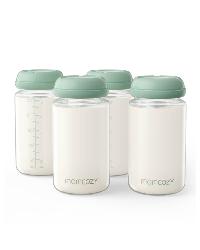 Biberons naturels compatibles avec le refroidisseur Momcozy, lot de 4