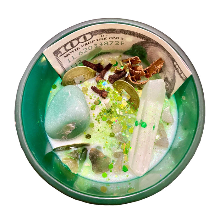 Big Money Candle | Prosperity | Real Money Scent | Vegan