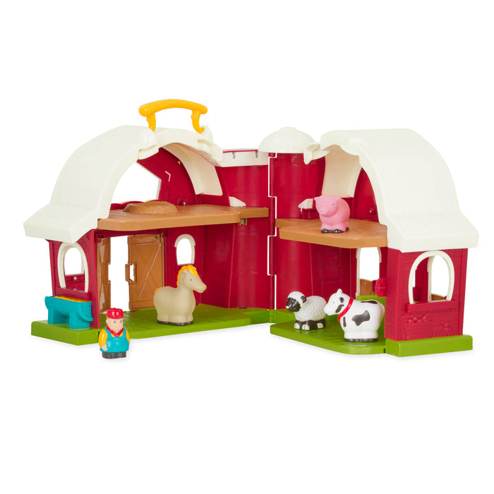 A re toy barn for kids that opens up for more fun!