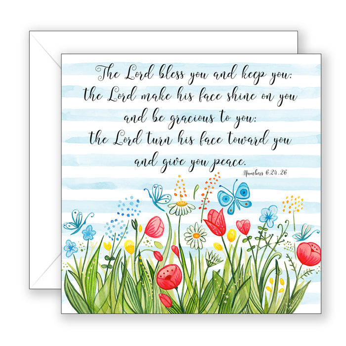 Birthday Blessing (Numbers 6:24-26) - Birthday Card