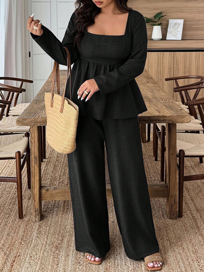 Bisco Co ord Set - Black