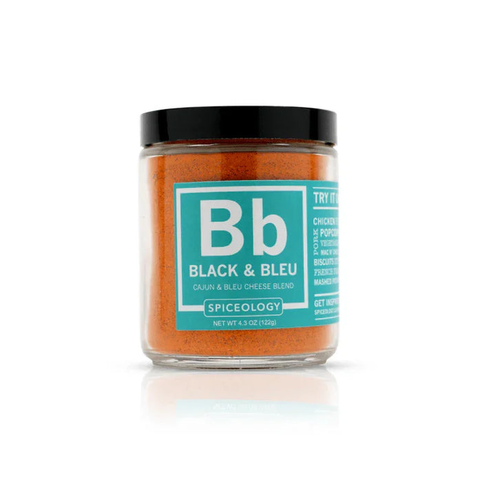 Black & Bleu | Cajun Bleu Cheese Rub Spiceology Indigo Pool Patio BBQ