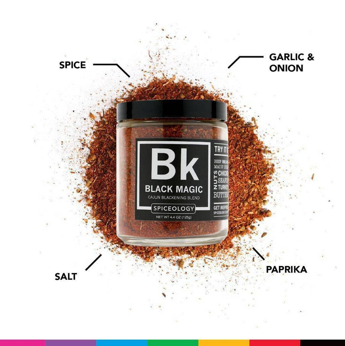 Black Magic | Cajun Blackening Rub Spiceology Indigo Pool Patio BBQ