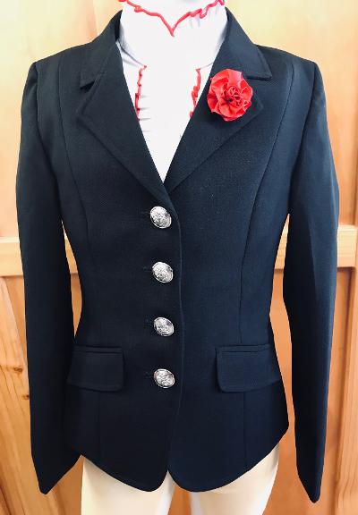Black Open/ Dressage Jacket Childs (568)