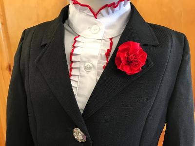 Black Open/ Dressage Jacket Childs (568)