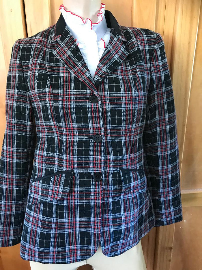 Black, Red & Grey WOW FACTOR Stunning Hunter Jacket Adults (261)