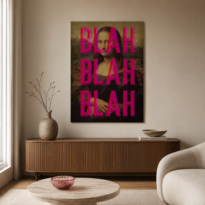 Blah Blah Blah — A Classic Portrait Reimagined