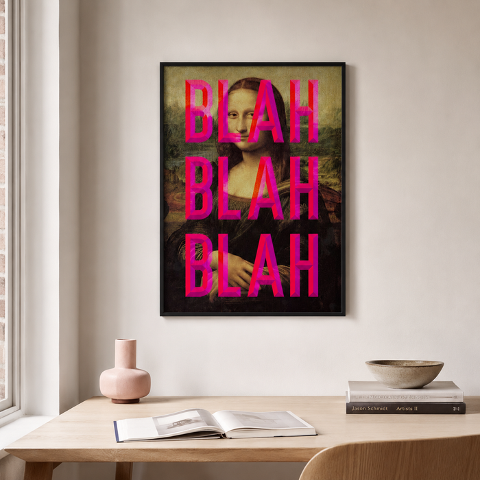 Blah Blah Blah — A Classic Portrait Reimagined