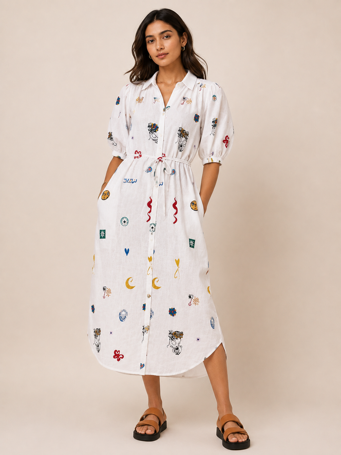 Blaine Maxi Dress - White