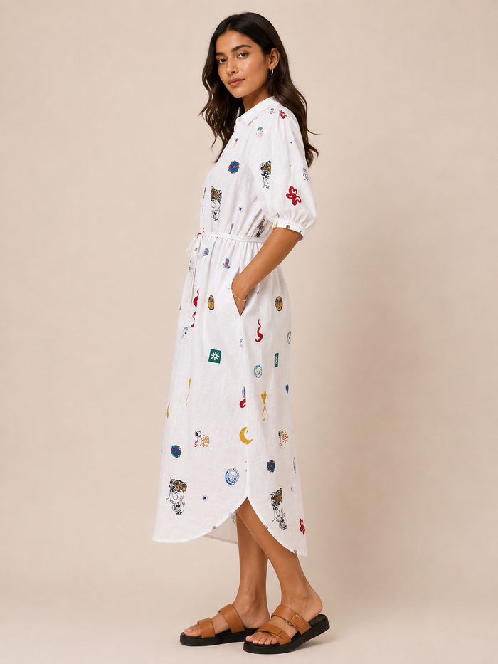 Blaine Maxi Dress - White