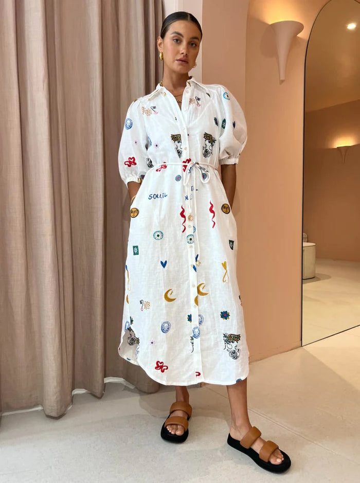 Blaine Maxi Dress - White