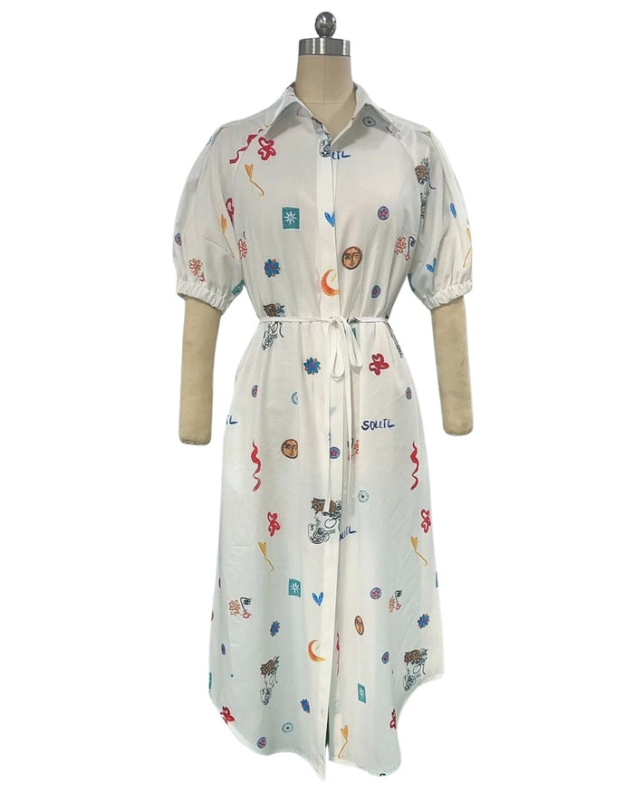 Blaine Maxi Dress - White
