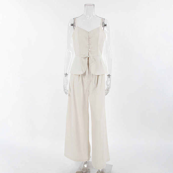 Blanc Co ord Set - Khaki