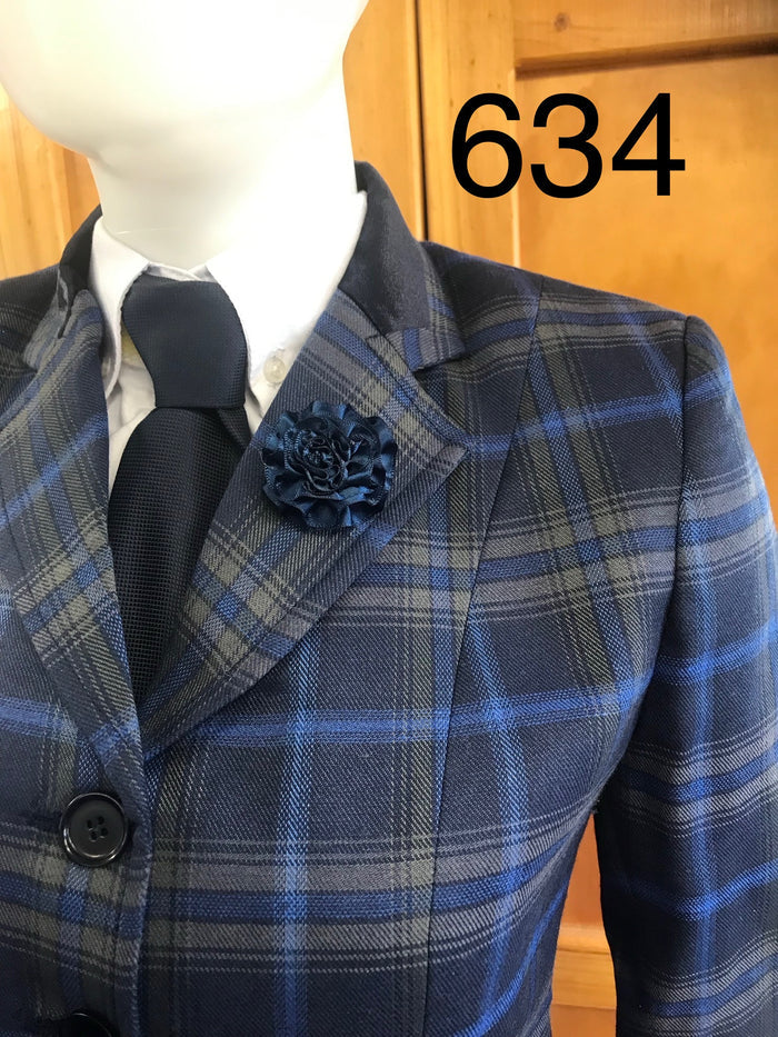 Blue, Navy & Grey Adults Show Hunter Jacket (634)
