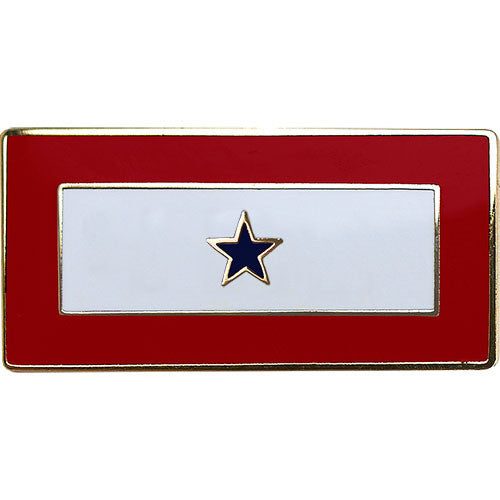 Blue Star Service 7/8" Lapel Pin Pins
