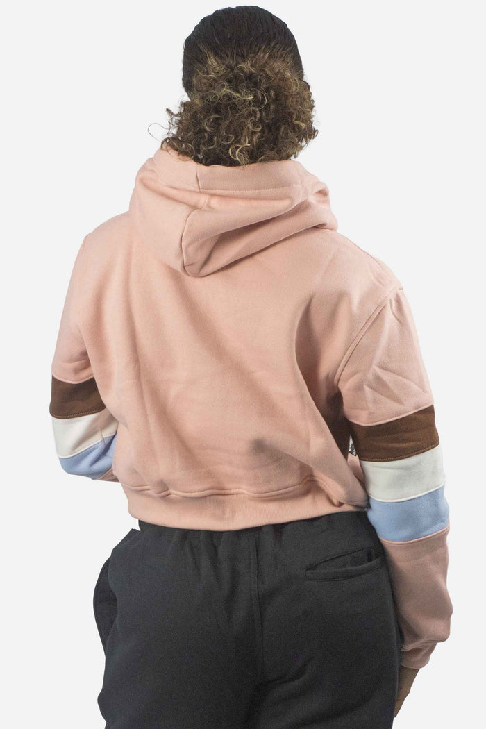 Blusa Moletom Compton Cropped Rosa - COMPTON