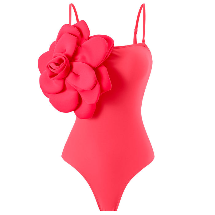 Blush Drift Swimsuit Set - Rose Red