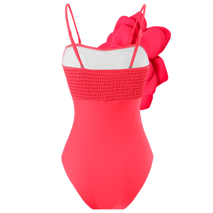 Blush Drift Swimsuit Set - Rose Red