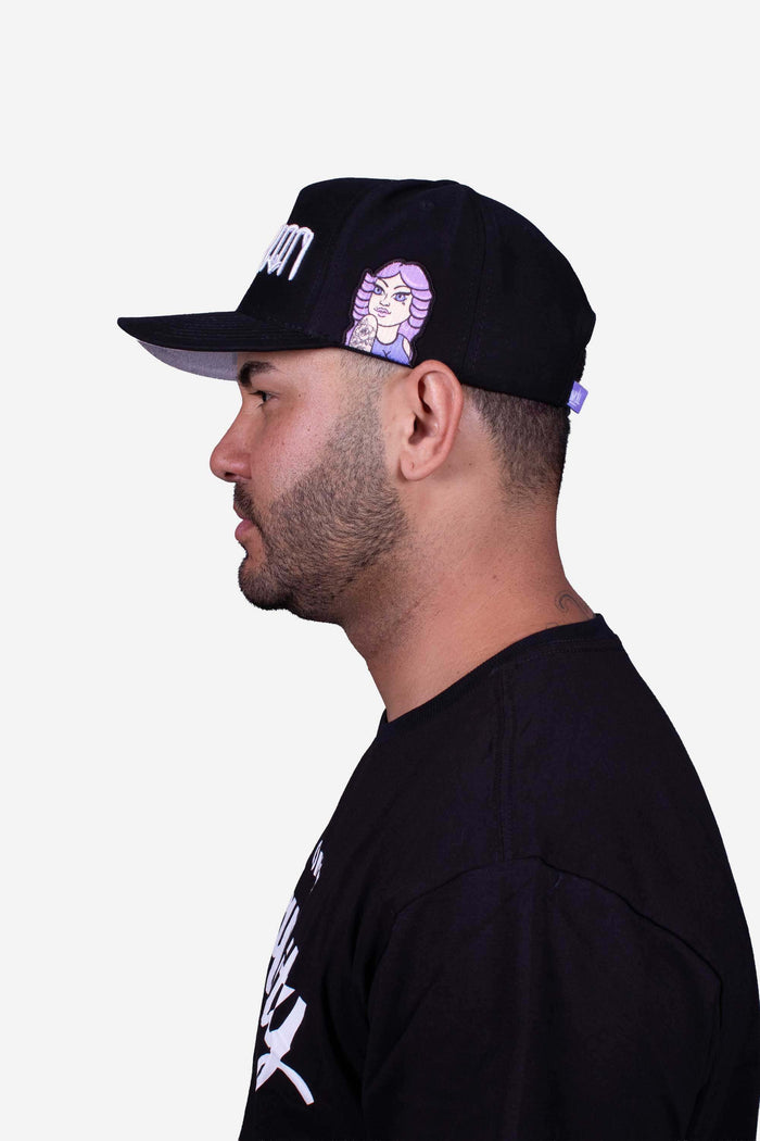 Boné Aba Curva Collab Starter X Compton X Pinkill Preto - COMPTON