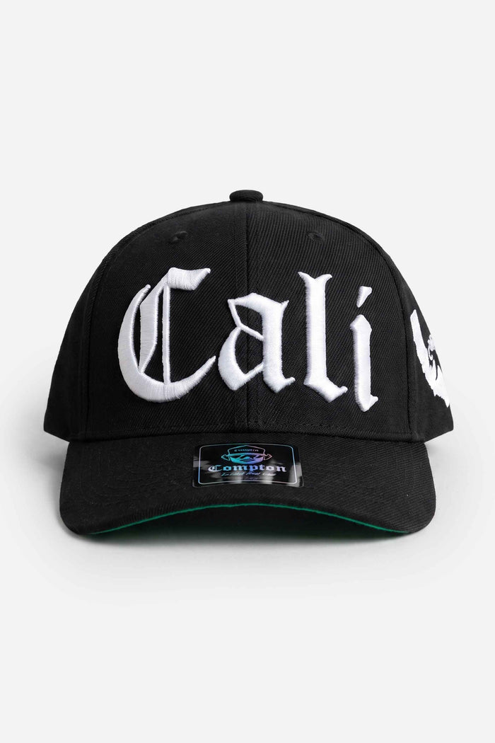Boné Aba Curva Snapback Compton Cali Preto