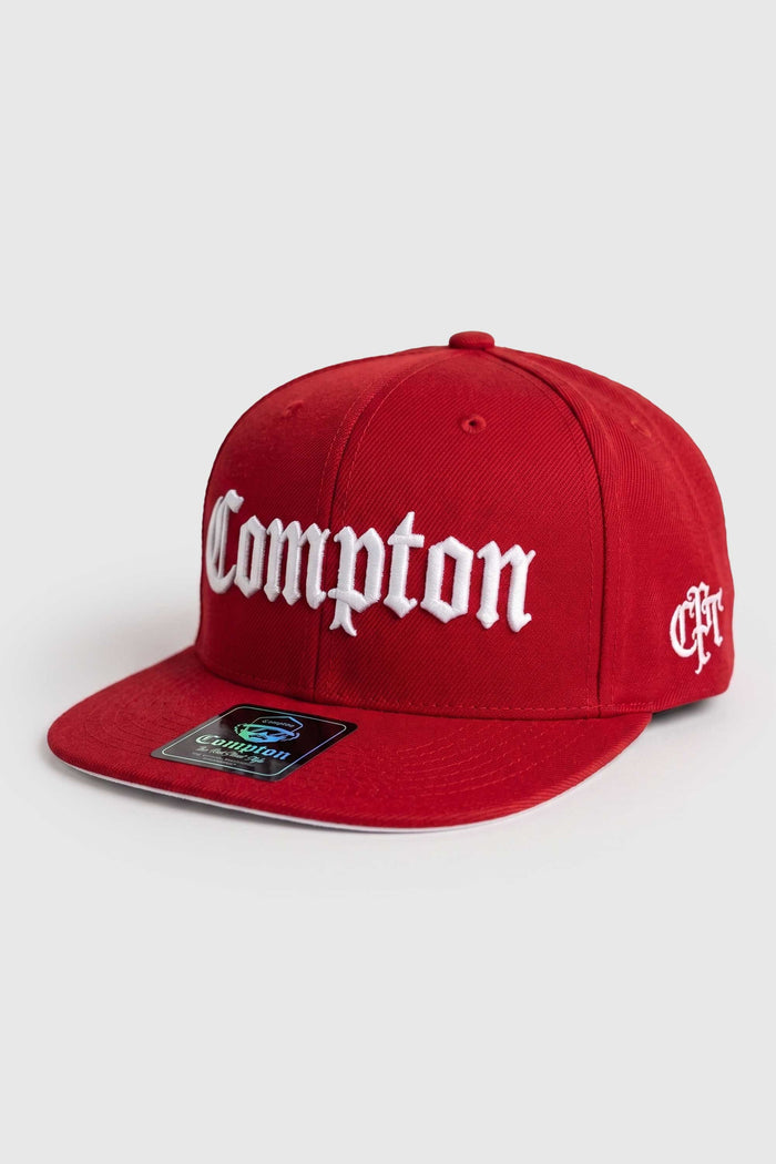 Boné Aba Reta Snapback Clássico Vermelho - Bordado Alto Relevo