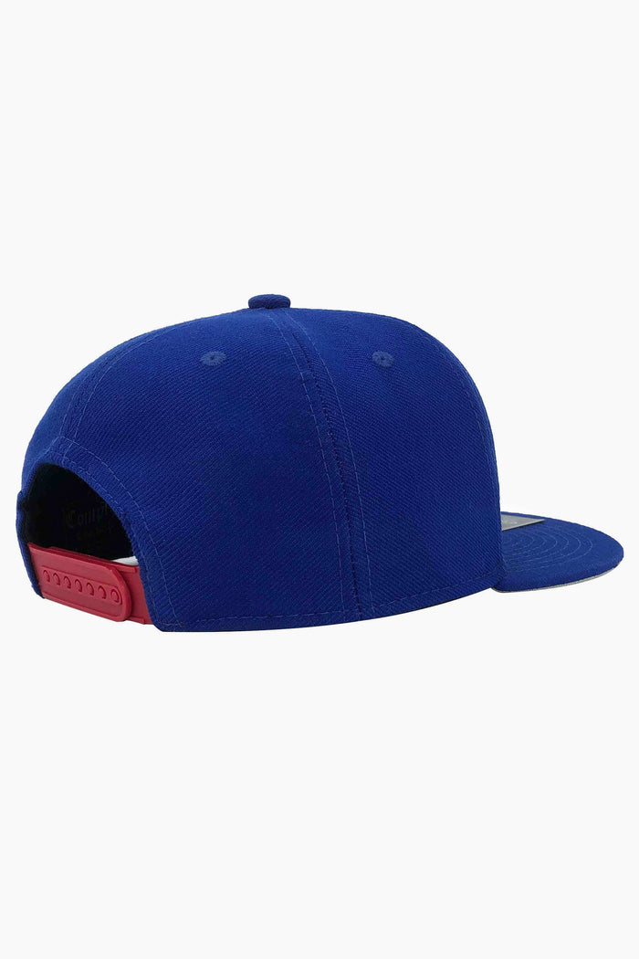 Boné Compton Aba Reta Snapback Born And Raised Azul - COMPTON
