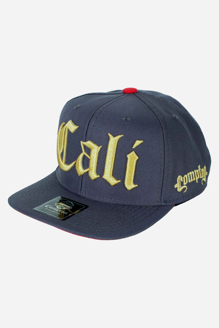 Boné Compton Aba Reta Cali Cinza - COMPTON